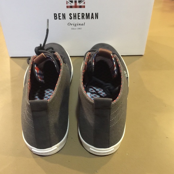 ❤️SOLD❤️Ben Sherman Bradford Chukka Grey Mens Shoe - Picture 3 of 6